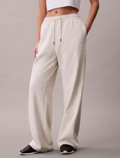 Calvin Klein Baumwoll-Frottee-Jogginghose mit Monogramm^Damen Hosen & Shorts
