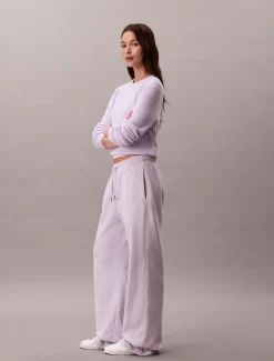 Calvin Klein Baumwoll-Frottee-Jogginghose mit Monogramm^Damen Hosen & Shorts