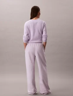 Calvin Klein Baumwoll-Frottee-Jogginghose mit Monogramm^Damen Hosen & Shorts