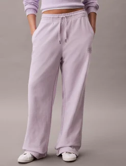 Calvin Klein Baumwoll-Frottee-Jogginghose mit Monogramm^Damen Hosen & Shorts