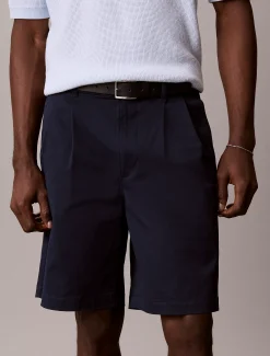 Calvin Klein Baumwoll-Twill-Chino-Shorts^Herren Hosen & Shorts