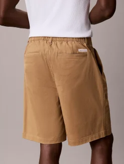 Calvin Klein Baumwoll-Twill-Chino-Shorts^Herren Hosen & Shorts