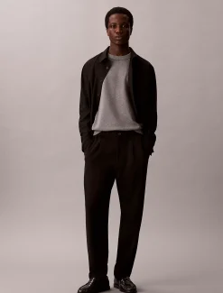 Calvin Klein Bequeme, eng zulaufende Strickhose^Herren Hosen & Shorts