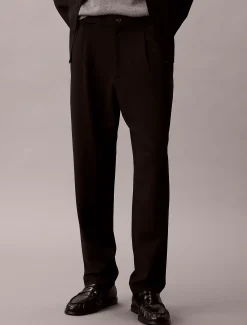 Calvin Klein Bequeme, eng zulaufende Strickhose^Herren Hosen & Shorts