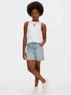 Calvin Klein Bermuda-Shorts aus Denim^Kinder Kleidung