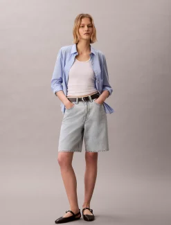 Calvin Klein Bermuda-Shorts aus Denim^Damen Hosen & Shorts