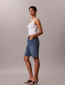 Calvin Klein Bermuda-Shorts aus Denim^Damen Hosen & Shorts