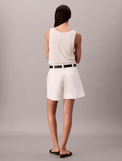 Calvin Klein Bermudashorts mit Bundfalten^Damen Hosen & Shorts