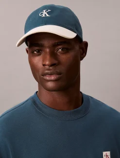 Calvin Klein Bestickte Logo-Kappe mit Blockfarben^Herren Kappen & MützenFrisch Eingetroffen