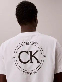 Calvin Klein Besticktes Logo-T-Shirt^Herren T-shirts