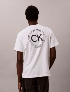 Calvin Klein Besticktes Logo-T-Shirt^Herren T-shirts