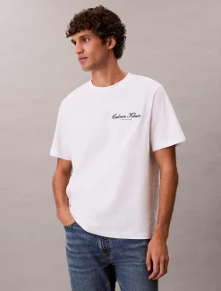 Calvin Klein Besticktes Logo-T-Shirt^Herren T-shirts