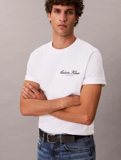 Calvin Klein Besticktes Logo-T-Shirt^Herren T-shirts
