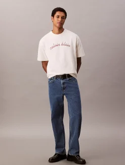 Calvin Klein Besticktes Logo-T-Shirt^Herren T-shirts