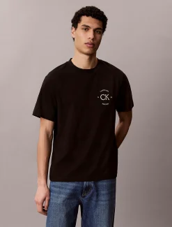 Calvin Klein Besticktes Logo-T-Shirt^Herren T-shirts