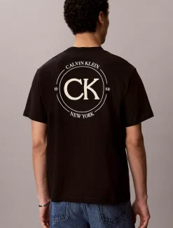Calvin Klein Besticktes Logo-T-Shirt^Herren T-shirts