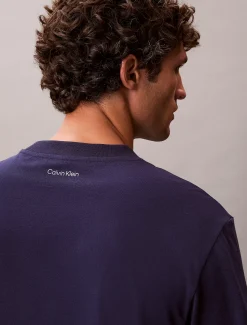 Calvin Klein Besticktes Logo-T-Shirt^Herren T-shirts