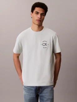 Calvin Klein Besticktes Logo-T-Shirt^Herren T-shirts