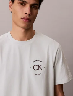 Calvin Klein Besticktes Logo-T-Shirt^Herren T-shirts