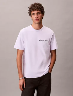 Calvin Klein Besticktes Logo-T-Shirt^Herren T-shirts