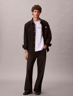 Calvin Klein Besticktes Logo-T-Shirt^Herren T-shirts