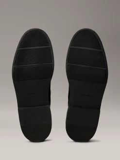 Calvin Klein Bikerboots aus Leder mit Blockabsatz^Damen Boots