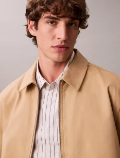 Calvin Klein Blouson-Jacke aus Schaftbaumwolle^Herren JackenFrisch Eingetroffen