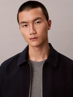 Calvin Klein Blouson-Jacke aus Schaftbaumwolle^Herren JackenFrisch Eingetroffen