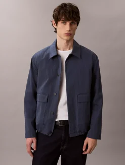 Calvin Klein Blousonjacke aus technischem Twill^Herren JackenFrisch Eingetroffen