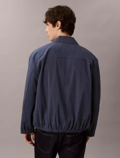 Calvin Klein Blousonjacke aus technischem Twill^Herren JackenFrisch Eingetroffen
