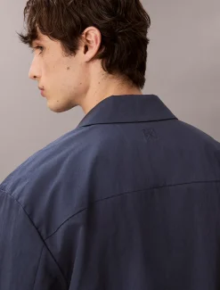 Calvin Klein Blousonjacke aus technischem Twill^Herren JackenFrisch Eingetroffen