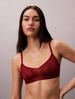 Calvin Klein Bralette - Microfibre Lace^Damen Dessous|Bhs & BralettesFrisch Eingetroffen