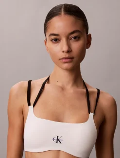 Calvin Klein Bralette-Bikini-Top – CK Monogram^Damen BademodeFrisch Eingetroffen