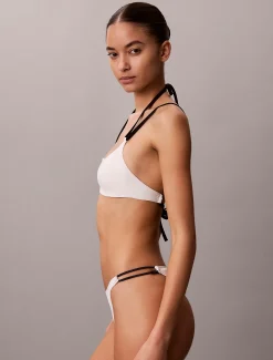 Calvin Klein Bralette-Bikini-Top – CK Monogram^Damen BademodeFrisch Eingetroffen