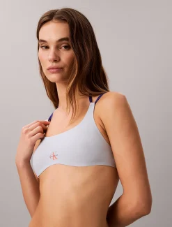 Calvin Klein Bralette-Bikini-Top – CK Monogram^Damen BademodeFrisch Eingetroffen