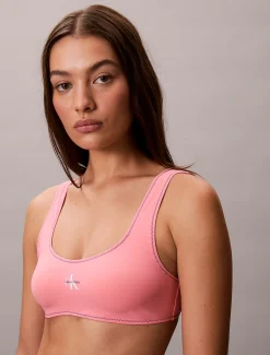 Calvin Klein Bralette-Bikini-Top – CK Monogram^Damen BademodeFrisch Eingetroffen