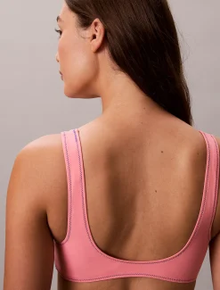 Calvin Klein Bralette-Bikini-Top – CK Monogram^Damen BademodeFrisch Eingetroffen