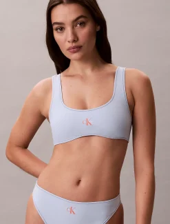 Calvin Klein Bralette-Bikini-Top – CK Monogram^Damen BademodeFrisch Eingetroffen