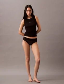 Calvin Klein Brazilian Slip - Icon Logo Lace^Damen Unterhosen