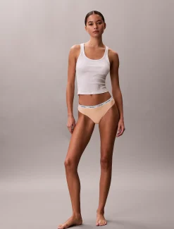 Calvin Klein Brazilian Slip - Icon Logo^Damen Unterhosen