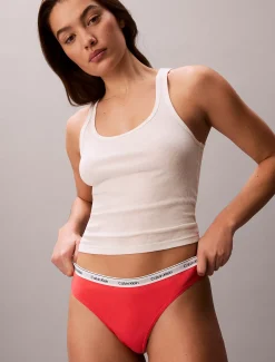 Calvin Klein Brazilian Slip - Icon Logo^Damen Unterhosen