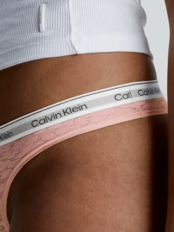 Calvin Klein Brazilian Slip mit Spitze^Damen Unterhosen
