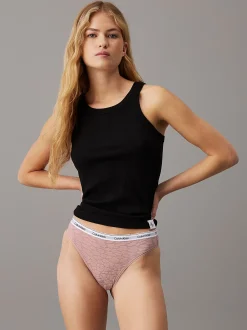 Calvin Klein Brazilian Slip mit Spitze^Damen Unterhosen