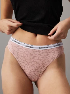 Calvin Klein Brazilian Slip mit Spitze^Damen Unterhosen