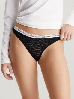 Calvin Klein Brazilian Slip mit Spitze^Damen Unterhosen