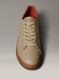 Calvin Klein Brooke – Sneakers aus Leder mit charakteristischem Logo^Damen SneakerFrisch Eingetroffen