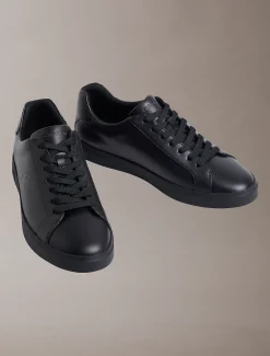 Calvin Klein Brooke – Sneakers aus Leder mit charakteristischem Logo^Herren SneakerFrisch Eingetroffen