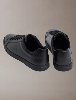 Calvin Klein Brooke – Sneakers aus Leder mit charakteristischem Logo^Herren SneakerFrisch Eingetroffen