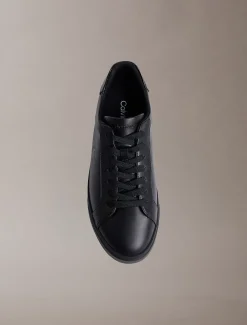 Calvin Klein Brooke – Sneakers aus Leder mit charakteristischem Logo^Herren SneakerFrisch Eingetroffen
