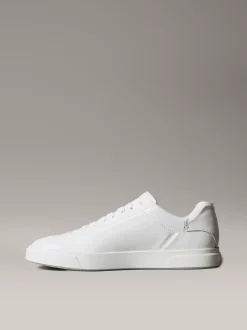 Calvin Klein Brooke – Sneakers aus Leder mit farblich abgestimmten Logo^Damen SneakerFrisch Eingetroffen